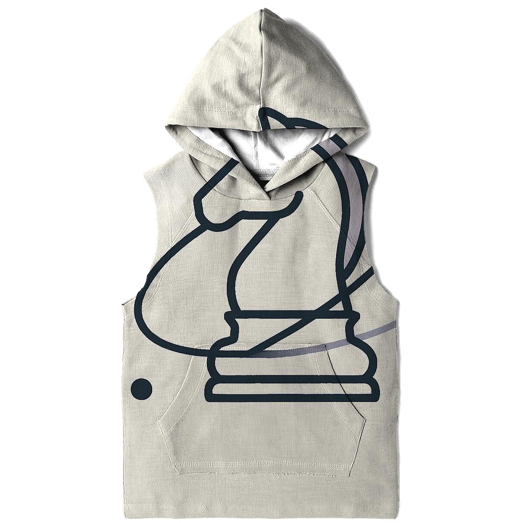 Orbiting Chess Piece Minimal Icon Set heavyweight hoodies
