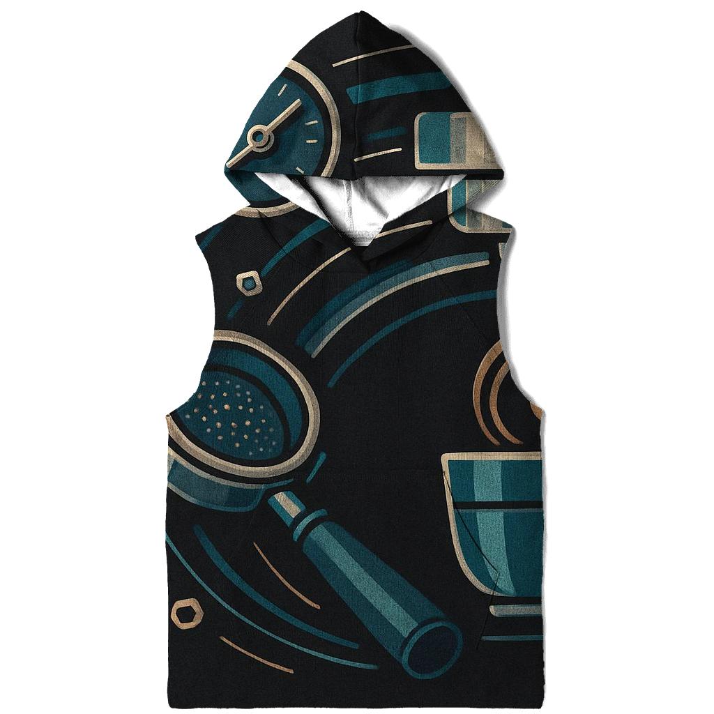 Espresso Arc Mechanism premium hoodies