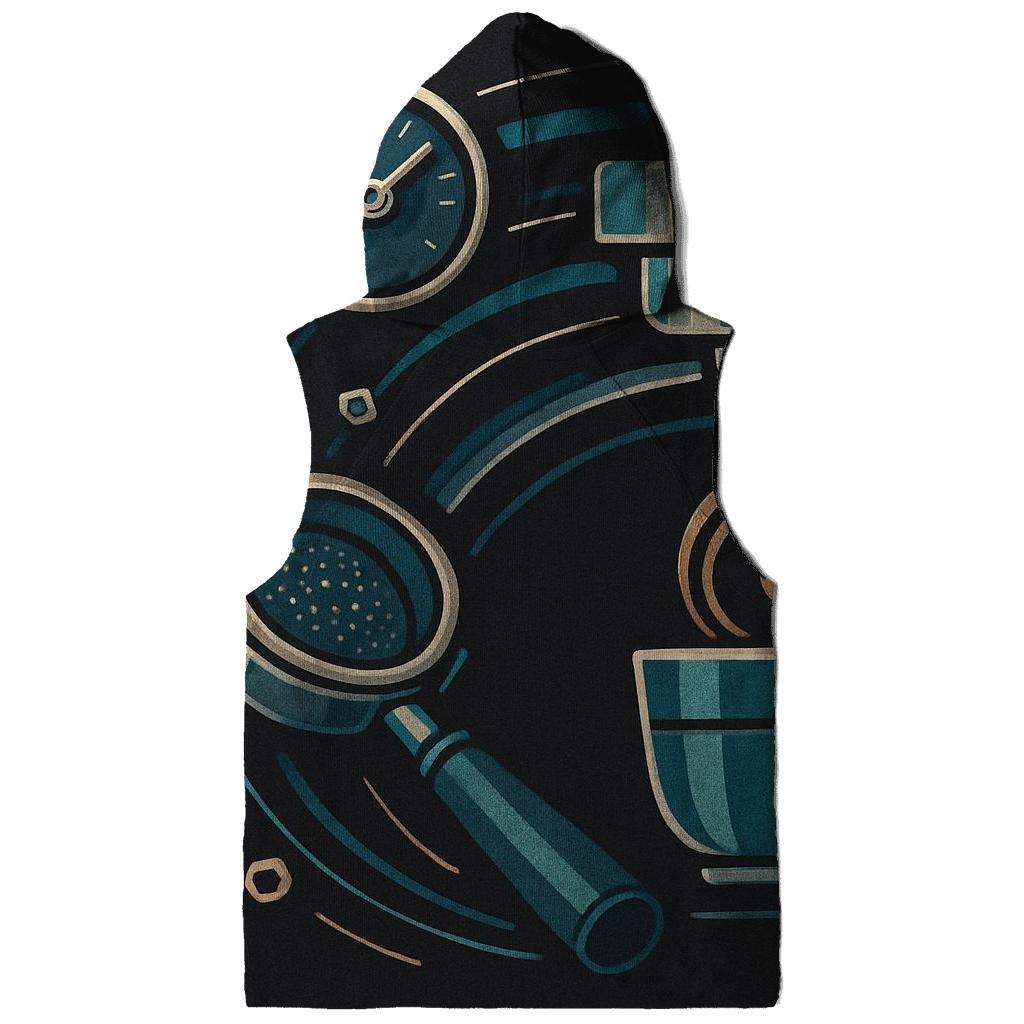 Espresso Arc Mechanism premium hoodies