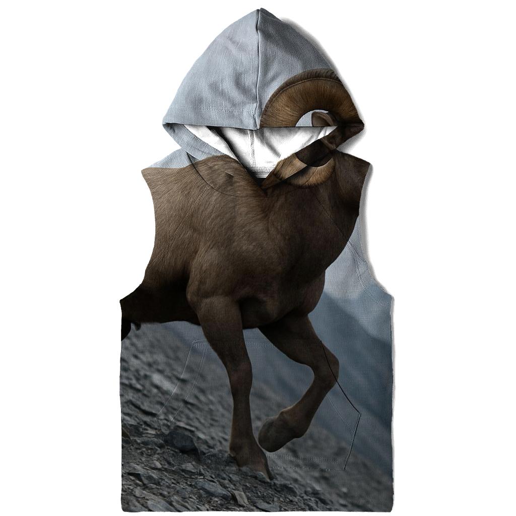 Scree Traverse Bighorn Ram designer hoodies
