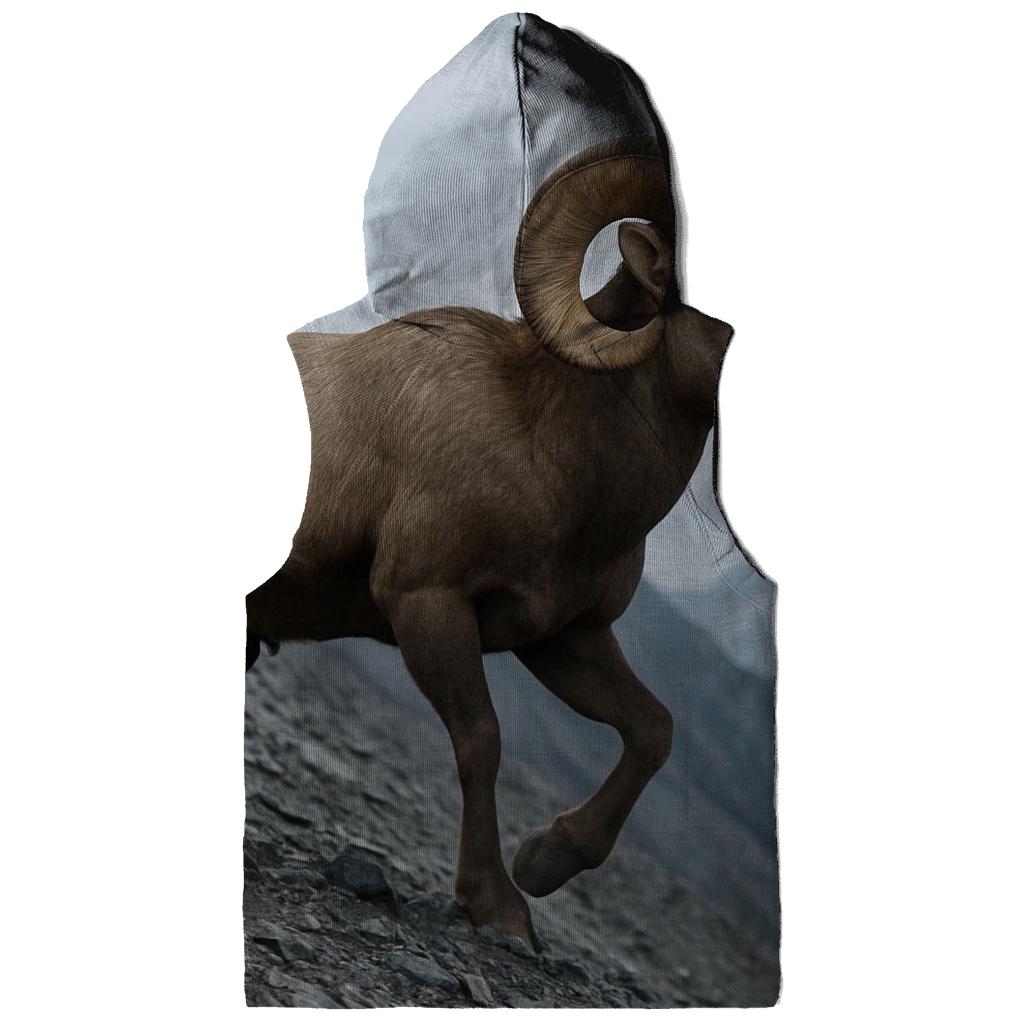Scree Traverse Bighorn Ram designer hoodies