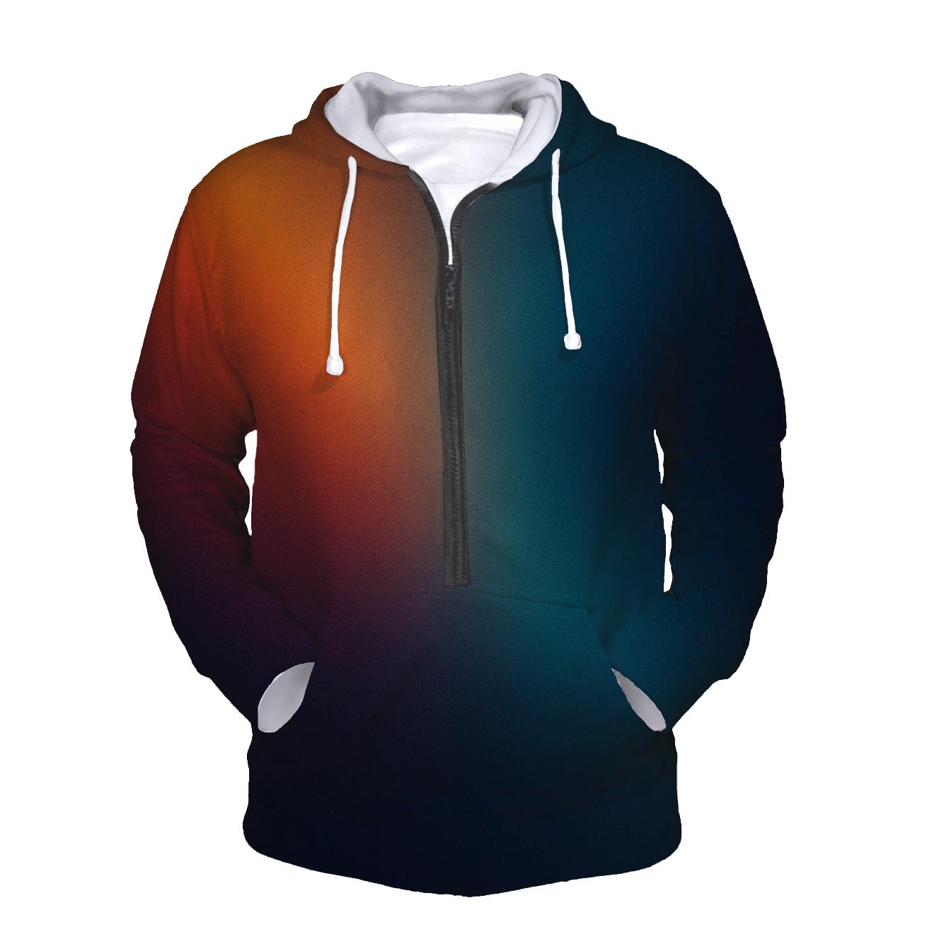 Ember Lagoon Confluence graphic hoodies
