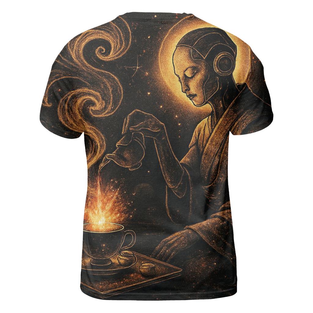 Supernova Tea Ceremony designer pattern shirts