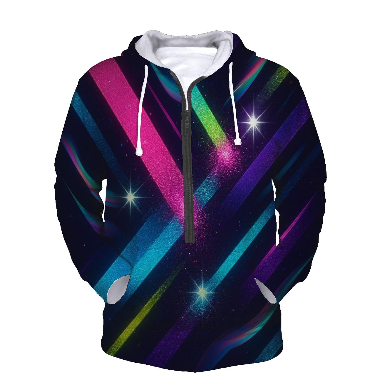 Neon Prism Velocity hoodie styles