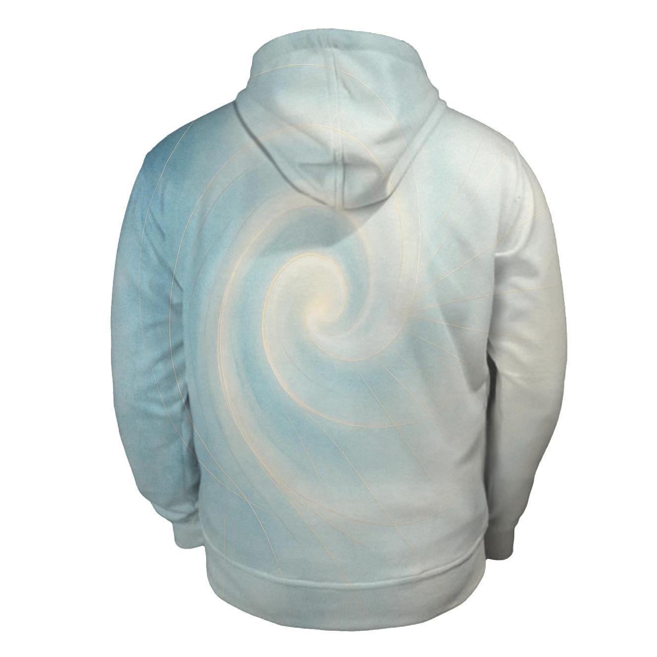 Lumen Breath Spiral heavyweight hoodies