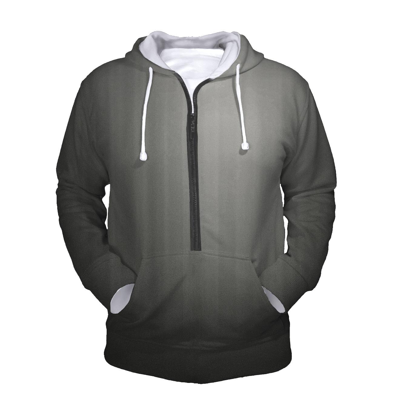 Quiet Monochrome Rainveil premium hoodies
