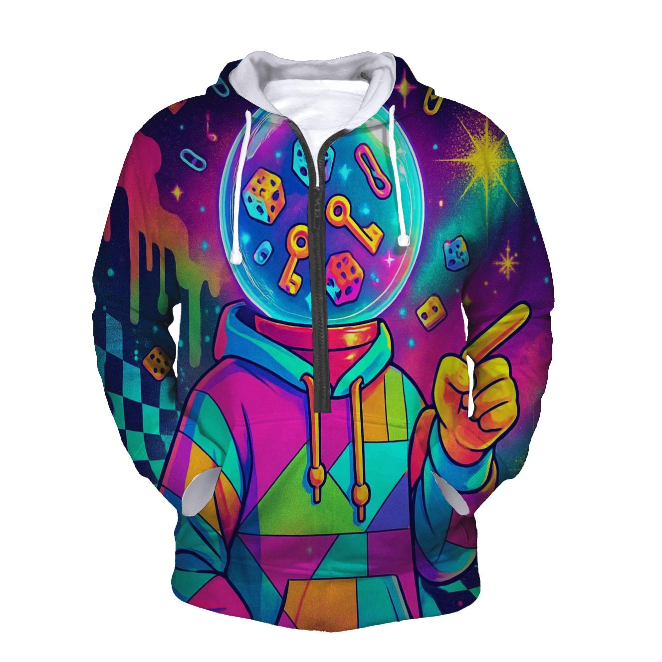 The Gumball Oracle printed hoodies