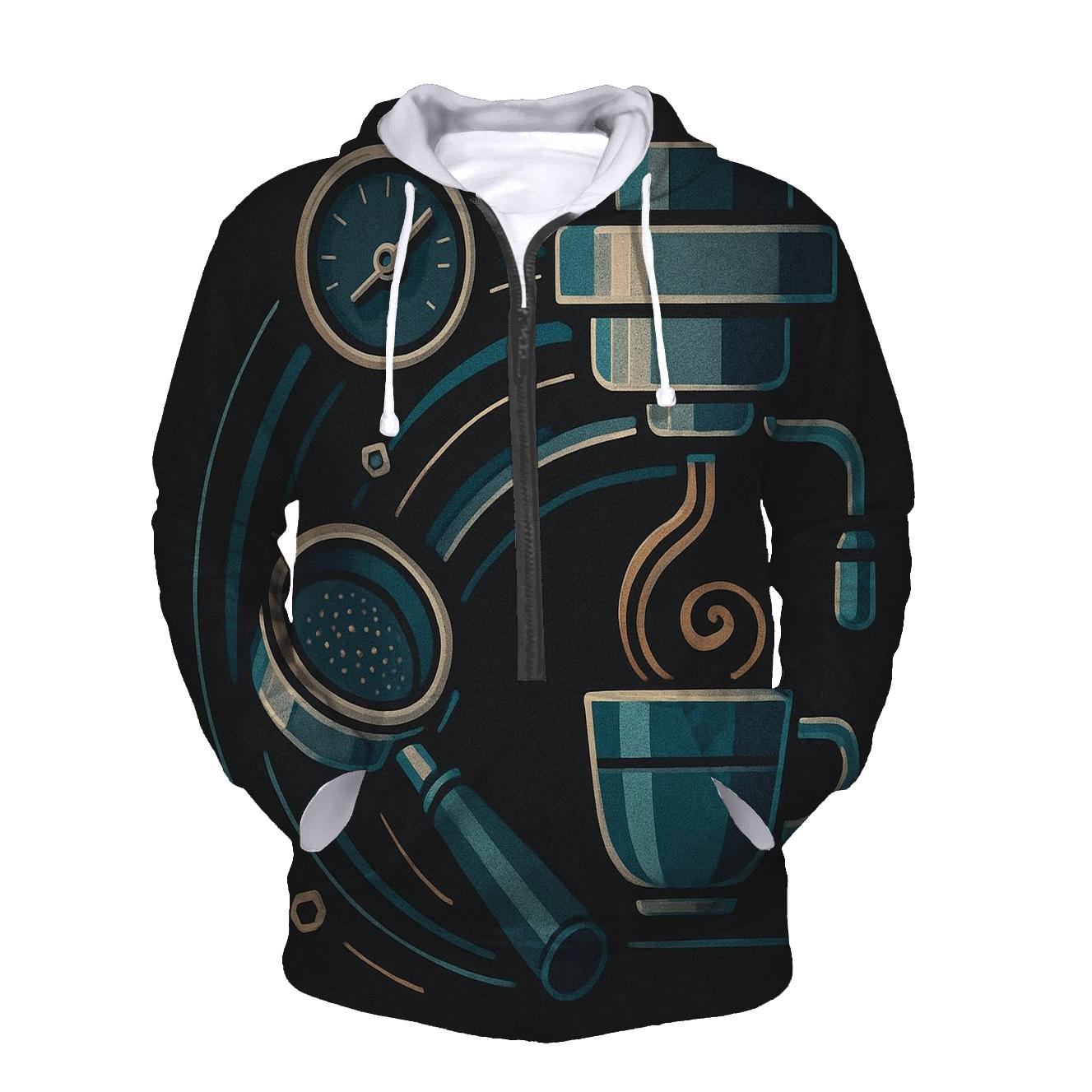 Espresso Arc Mechanism heavyweight hoodies