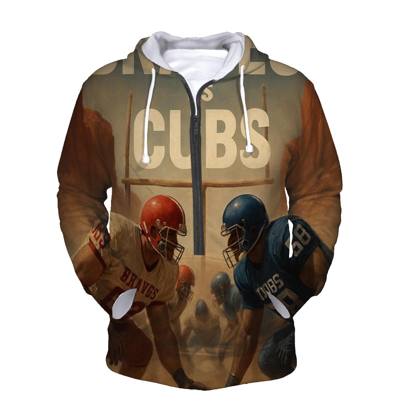 Canyon Dustbowl Standoff Braves Vs Cubs premium hoodies
