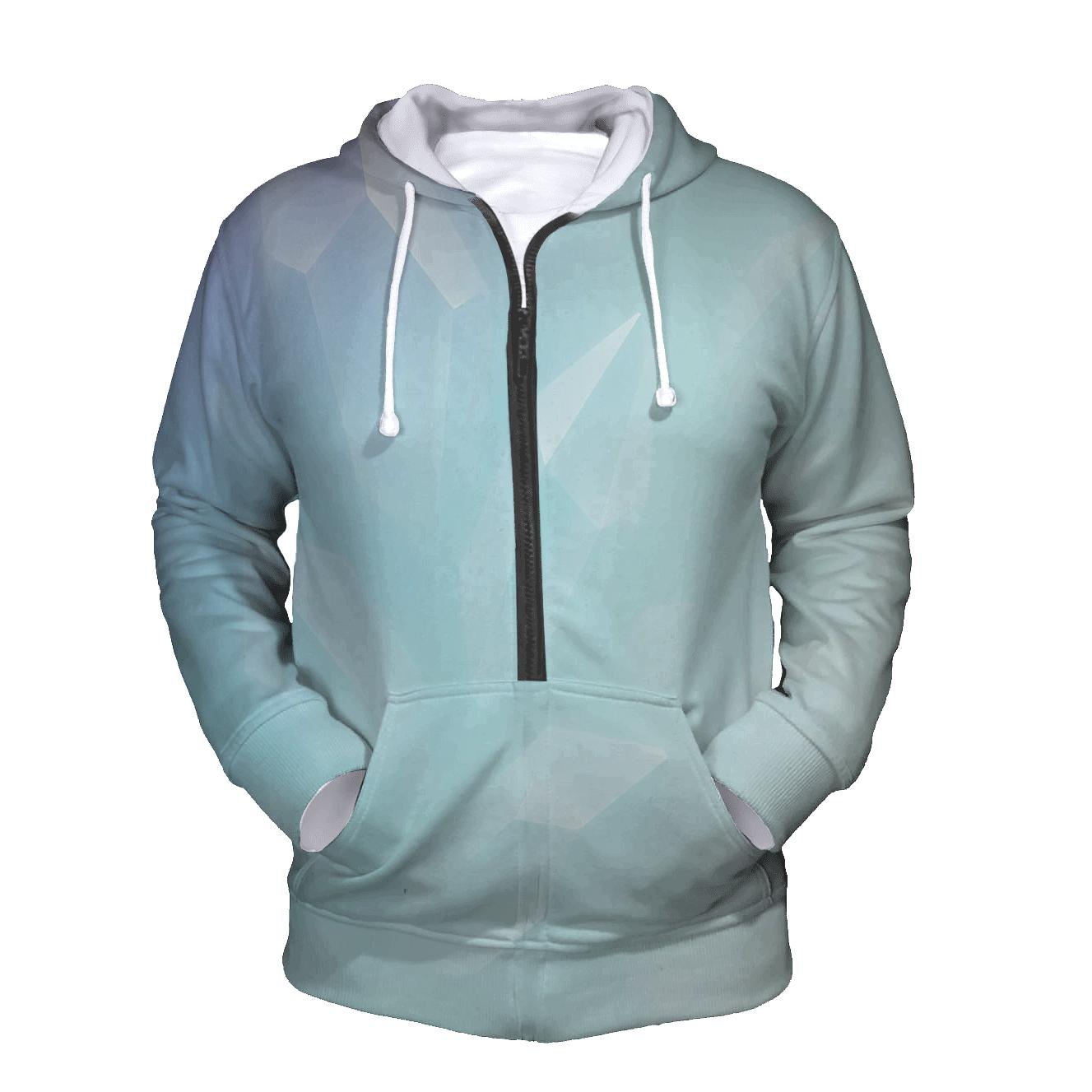 Polar Quartz Drift embroidered hoodies