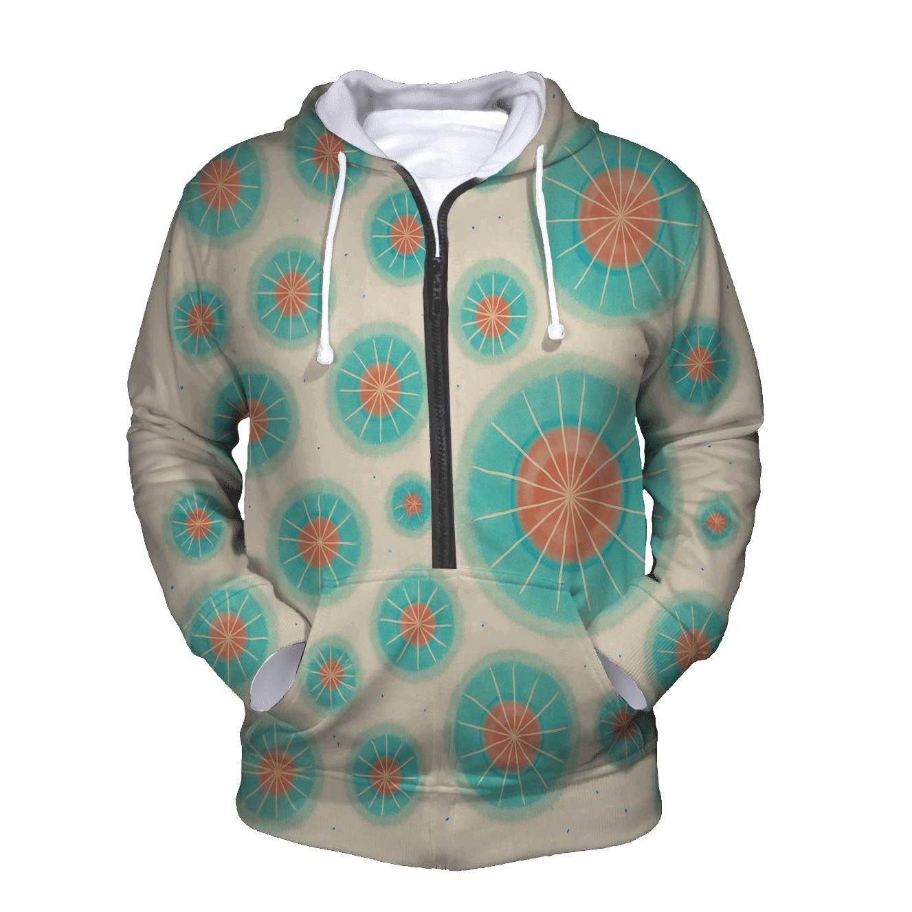 Kumo Comet Rosette Constellation hoodie styles