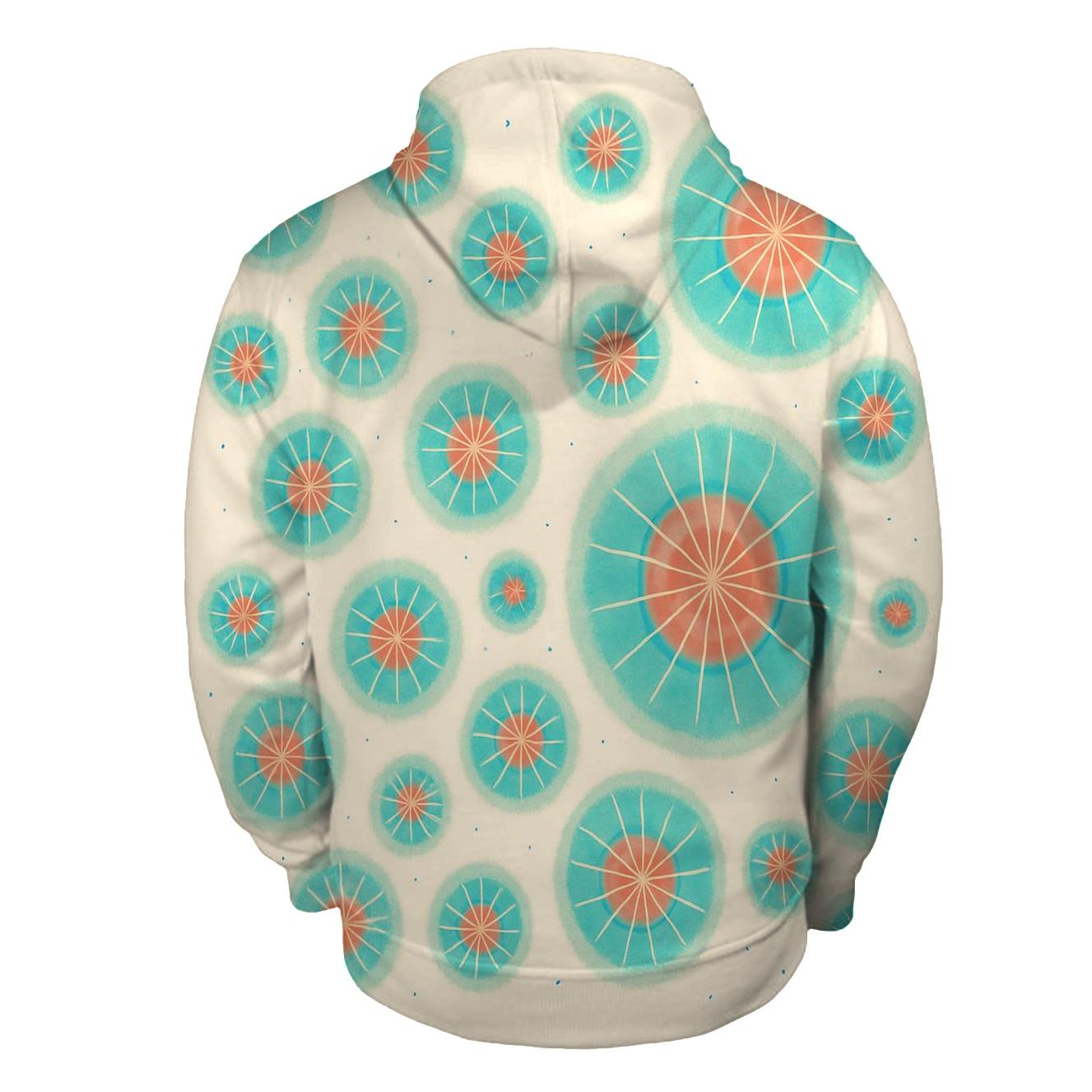 Kumo Comet Rosette Constellation hoodie styles