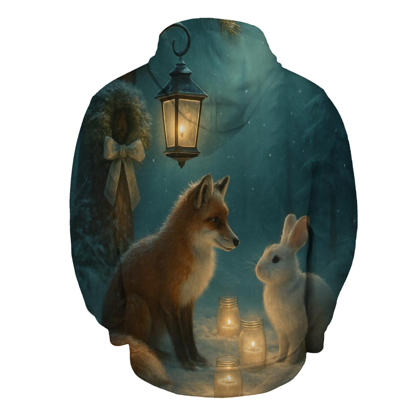 Forest Lantern Gathering On Christmas Eve hoodie styles