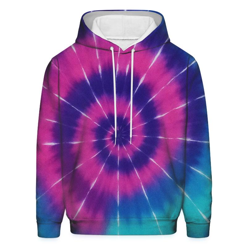Nebula Spiral Overdye Whirlpool designer hoodies