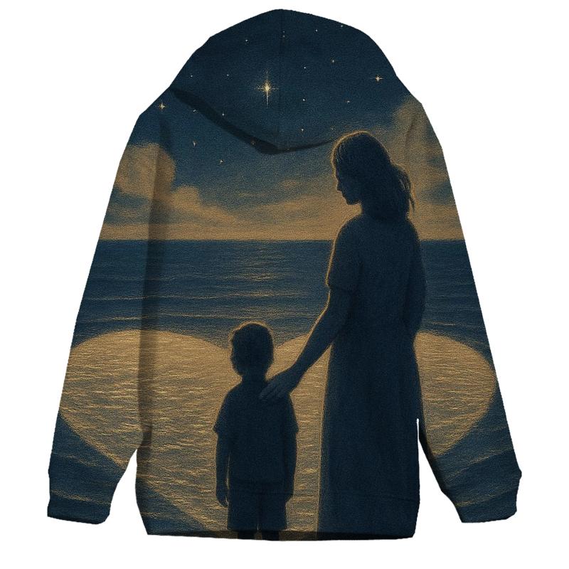 The Quiet Harbor Where Courage Begins premium hoodies