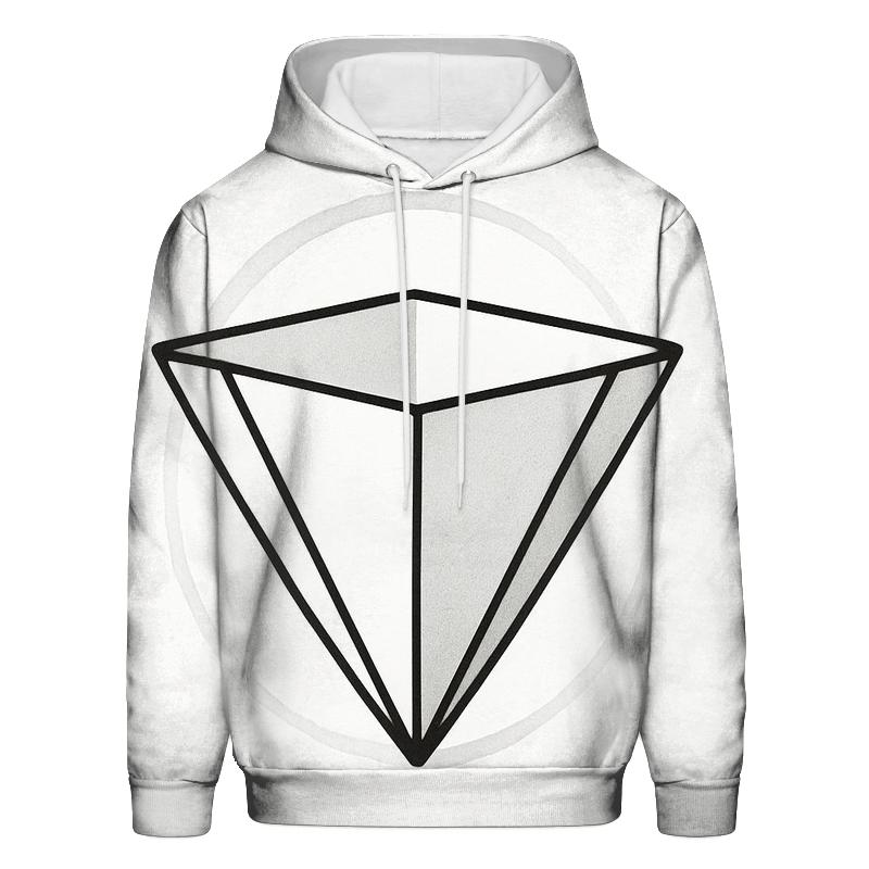 Filter Fold Geometry hoodie styles