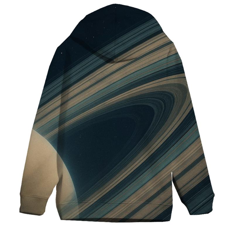 Ring Plane Shadow Weave printed hoodies