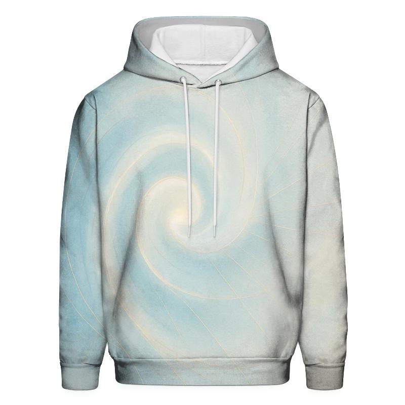 Lumen Breath Spiral printed hoodies