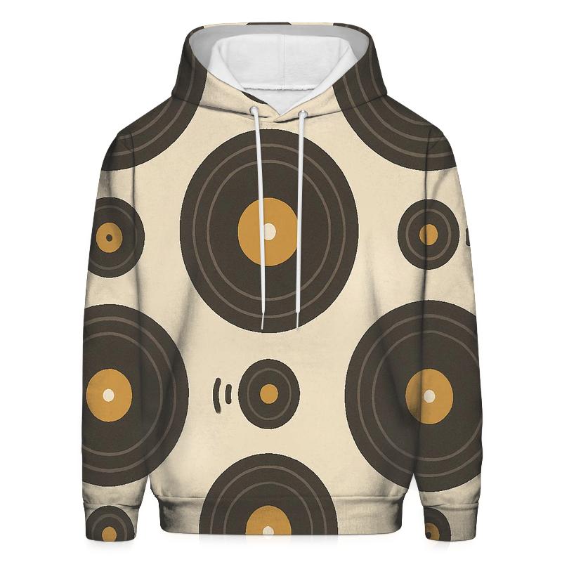 Groovy Vinyl Record Rings hoodies fashion