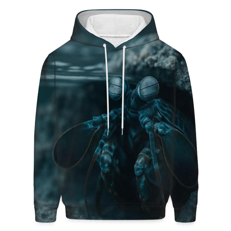 Tidepool Prism Peacock Mantis Shrimp premium hoodies