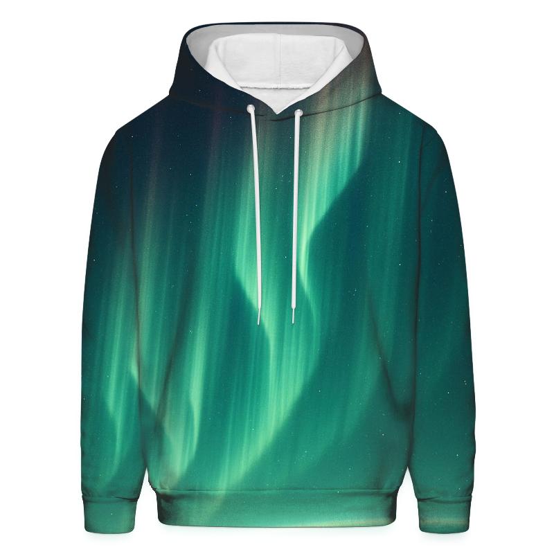 Aurora Ribbon Over Polar Limb custom hoodies