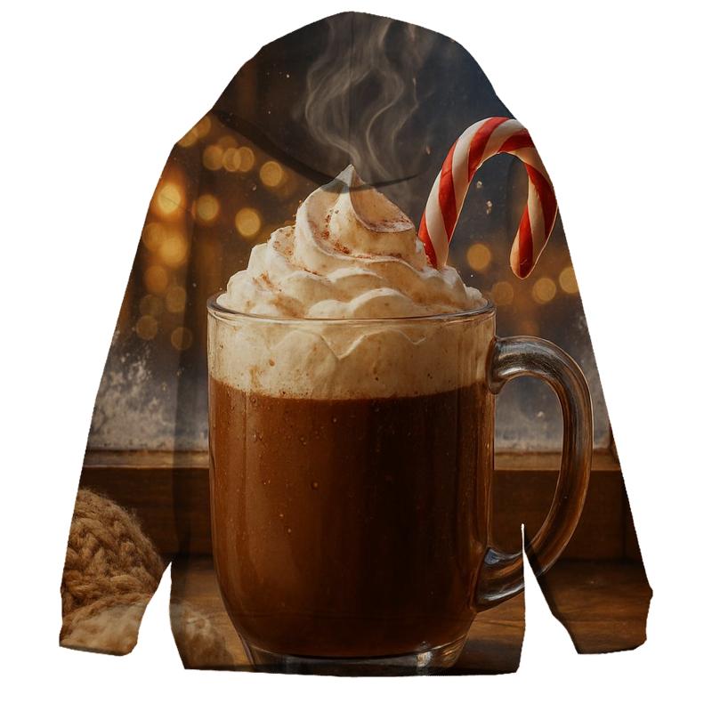 Hot Cocoa On The Frosted Windowsill hoodie styles