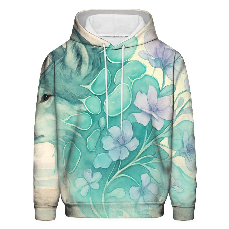 Tideglass Wolf Dream Atlas premium hoodies