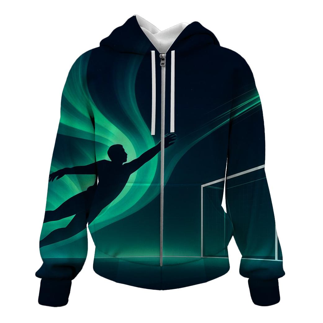 Aurora Goalkeeper Dive custom hoodies
