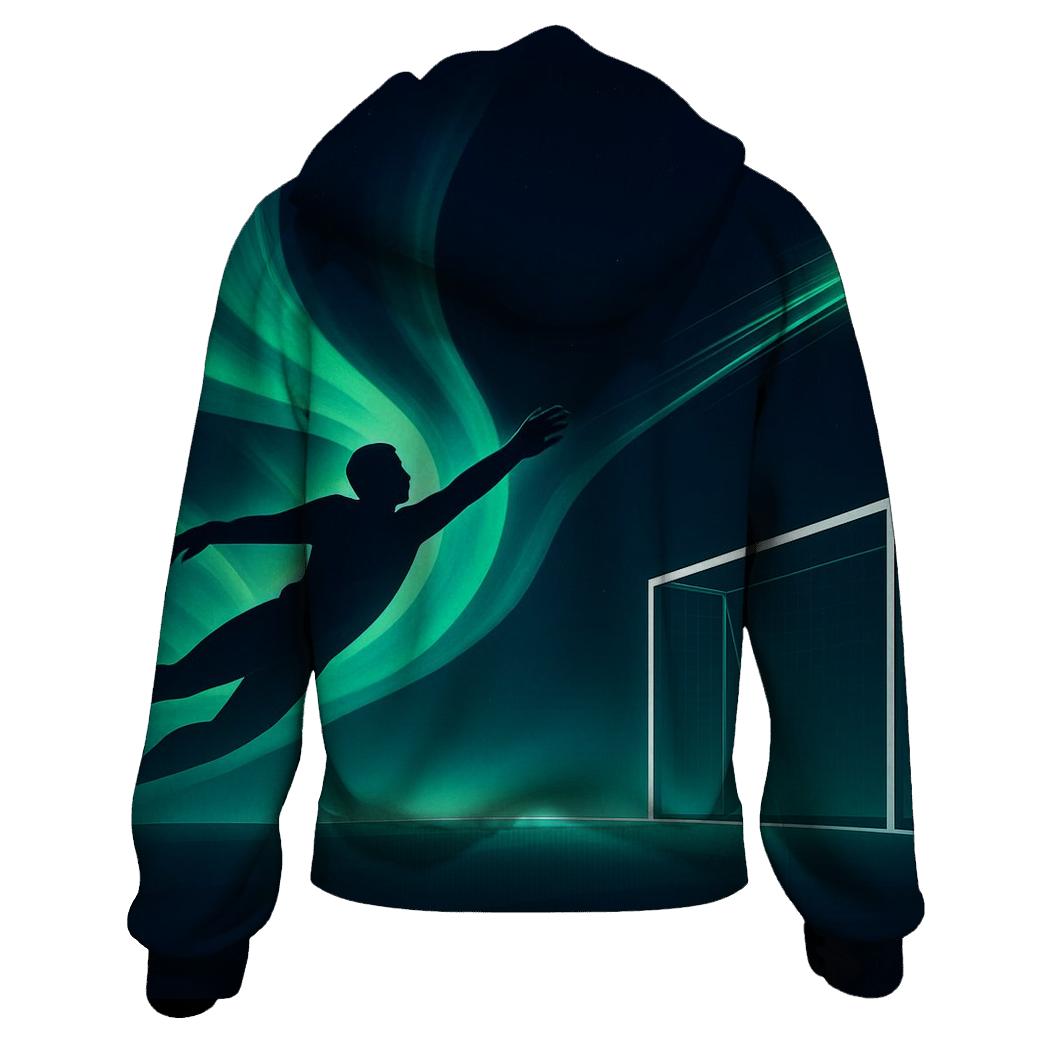 Aurora Goalkeeper Dive custom hoodies