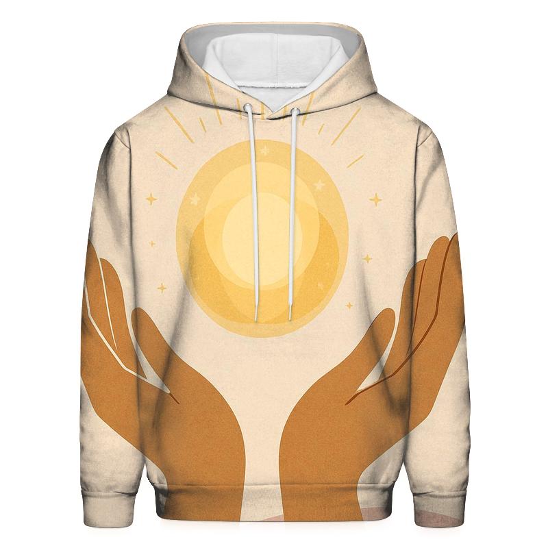 Hands Of Shared Light custom hoodies