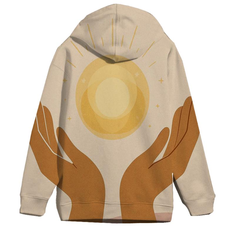 Hands Of Shared Light custom hoodies