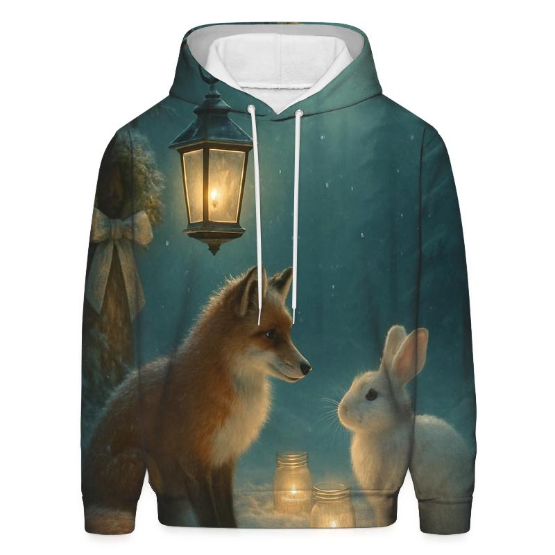 Forest Lantern Gathering On Christmas Eve hoodie designs