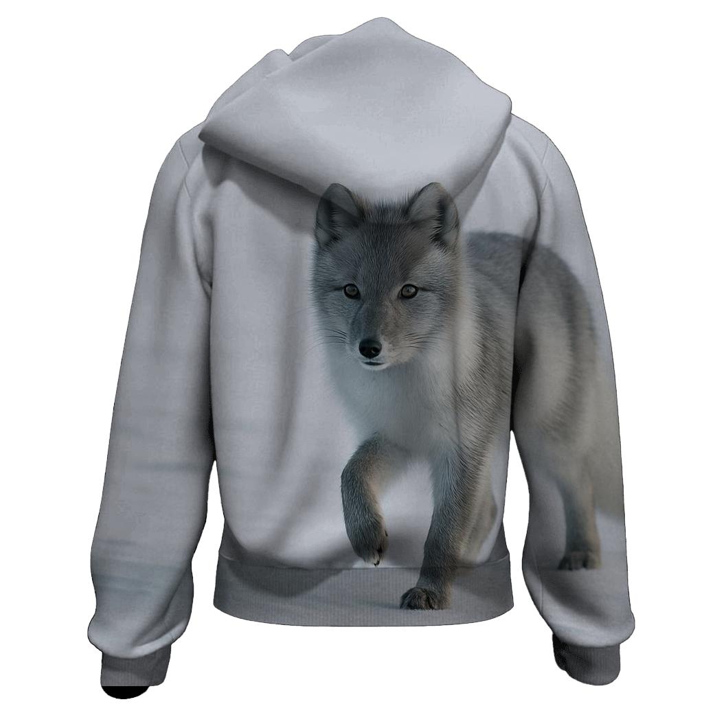 Frostline Pause Arctic Fox hoodie designs