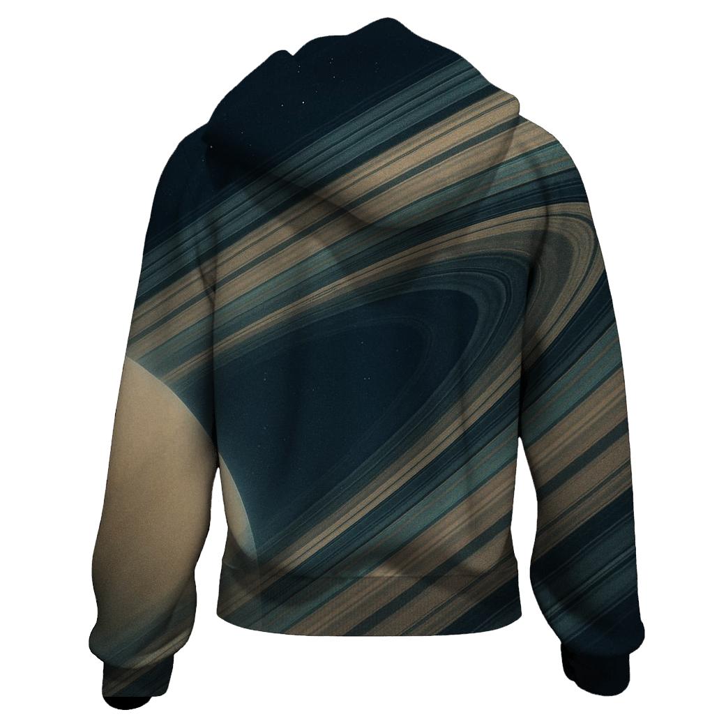 Ring Plane Shadow Weave pullover hoodies