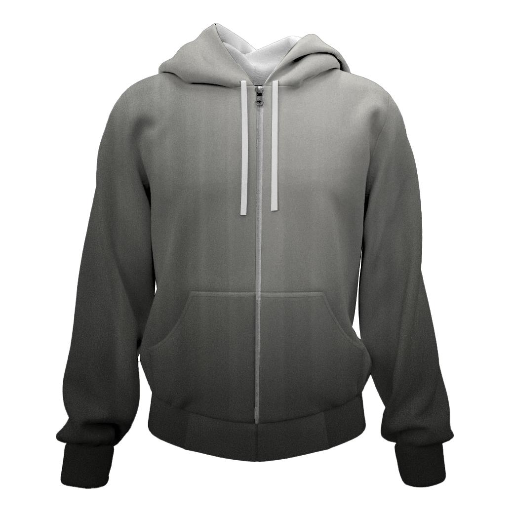 Quiet Monochrome Rainveil printed hoodies