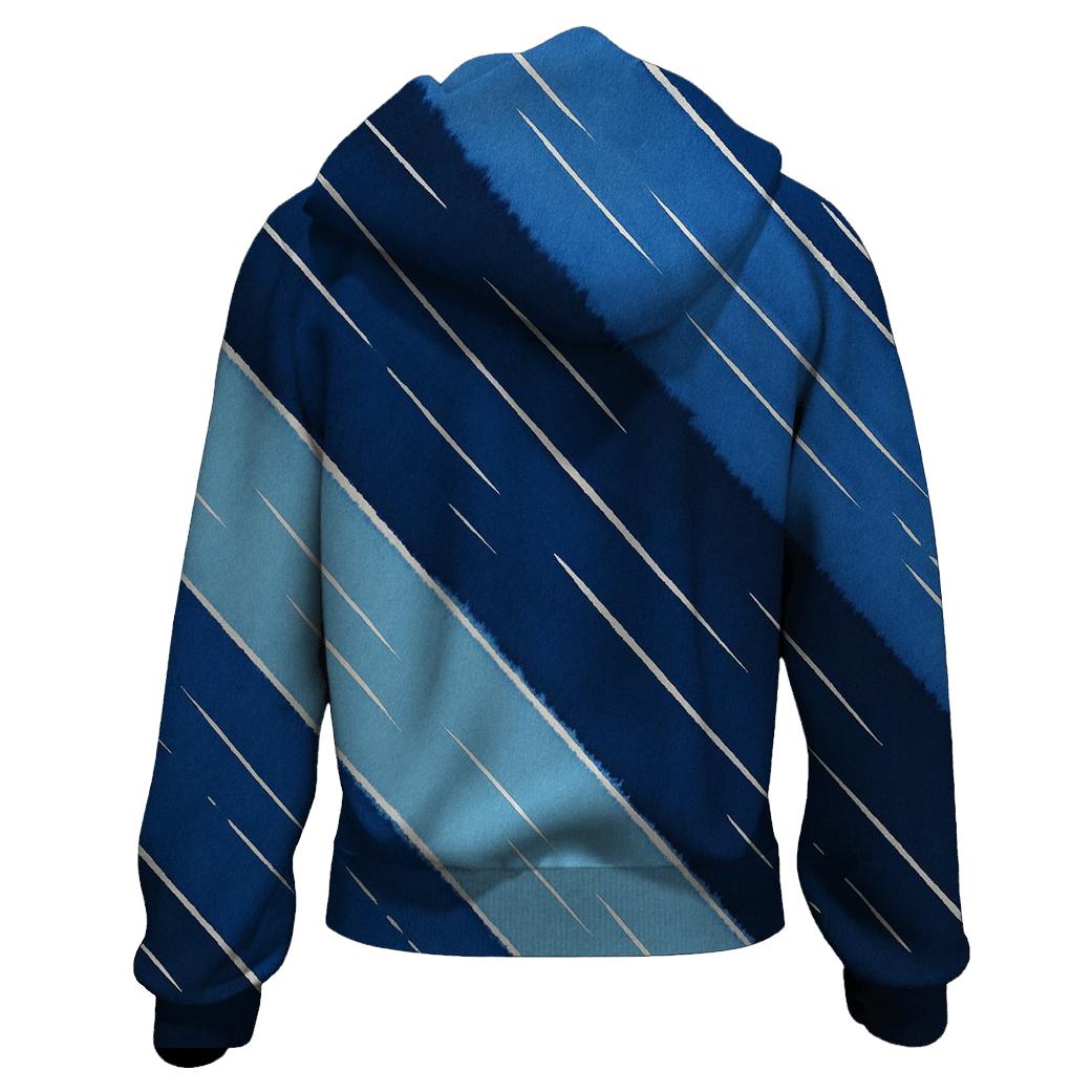 Arashi Meteor Shower Diagonals lightweight hoodies