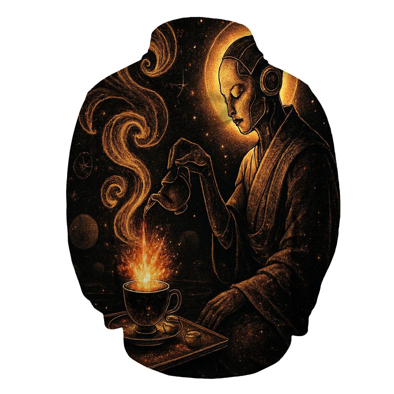 Supernova Tea Ceremony printed hoodies