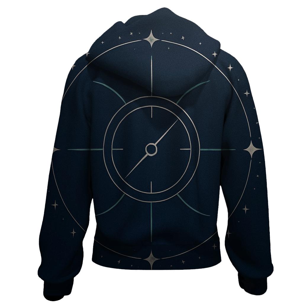 Compass Of Quiet Stars heavyweight hoodies