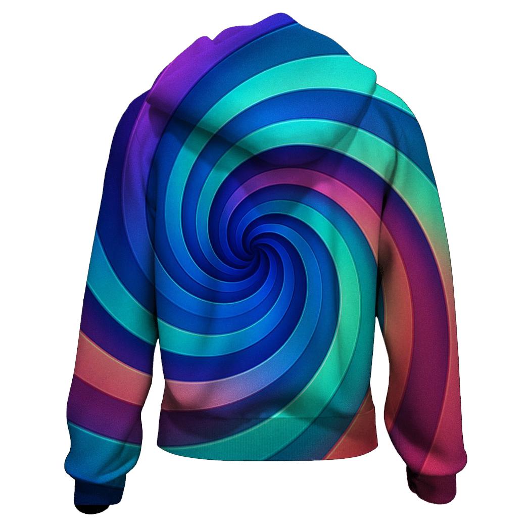 Citadel Prism Spiral embroidered hoodies