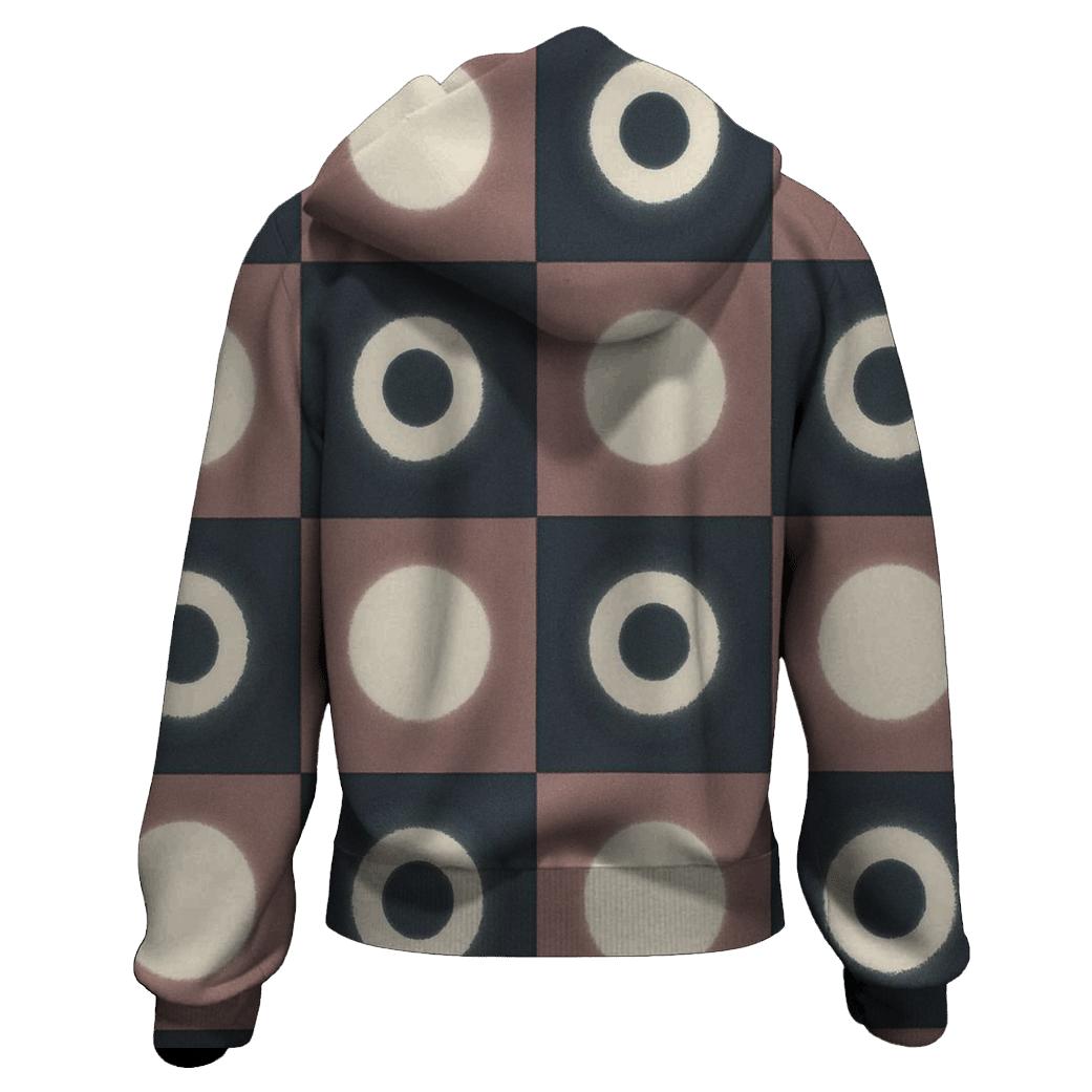 Itajime Lunar Eclipse Tile Grid graphic hoodies