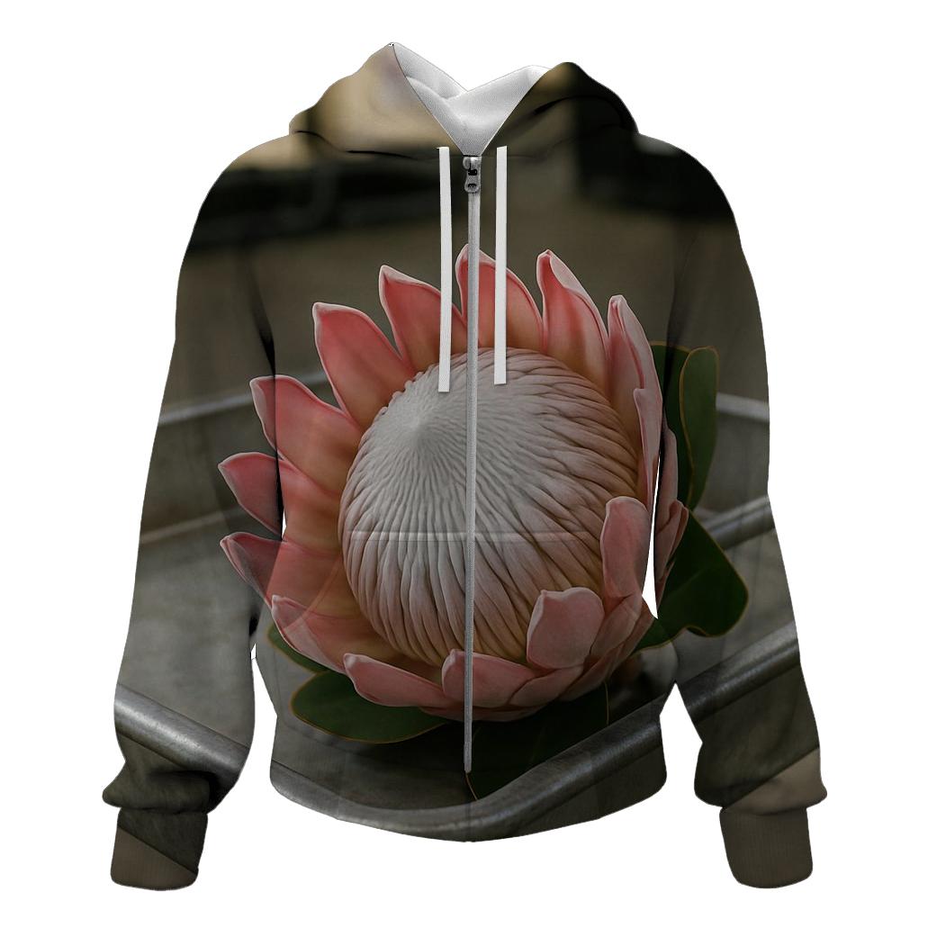 Protea Still Life On A Floral Auction Cart hoodie styles