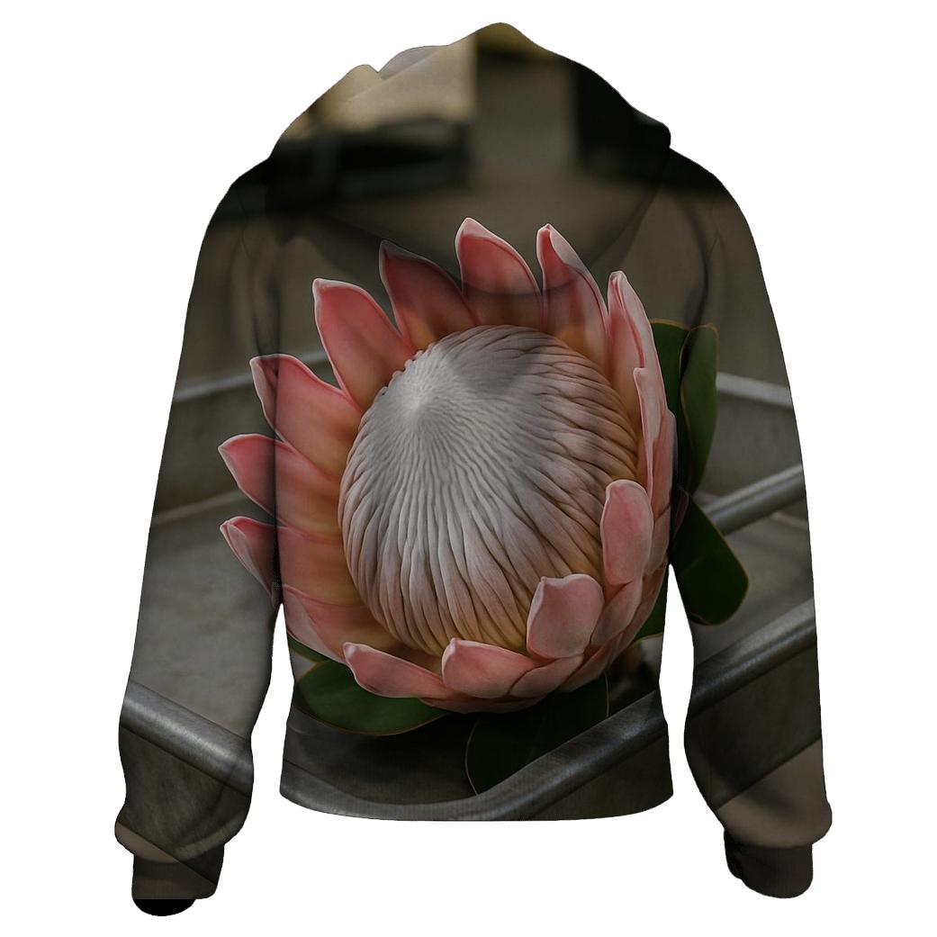 Protea Still Life On A Floral Auction Cart hoodie styles