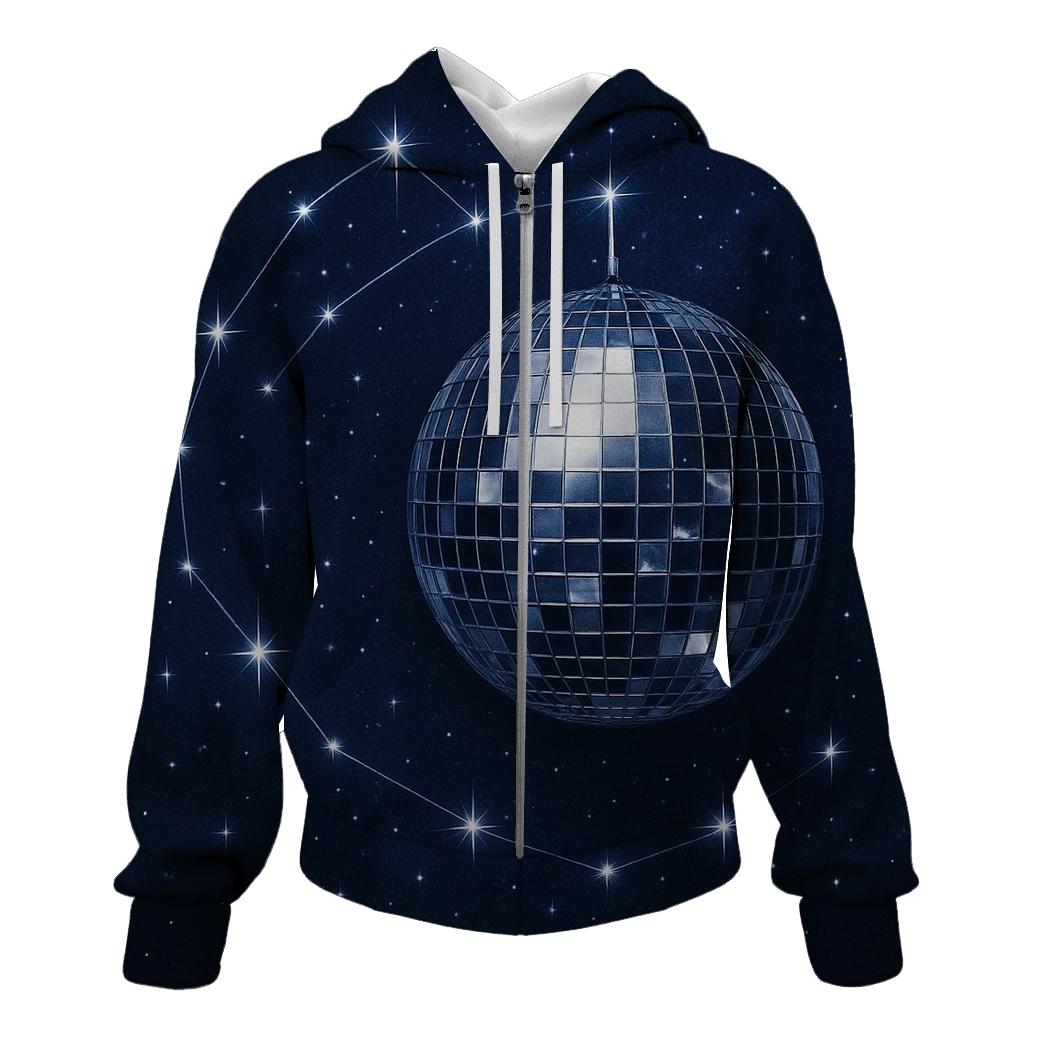 Midnight Disco Constellation designer hoodies