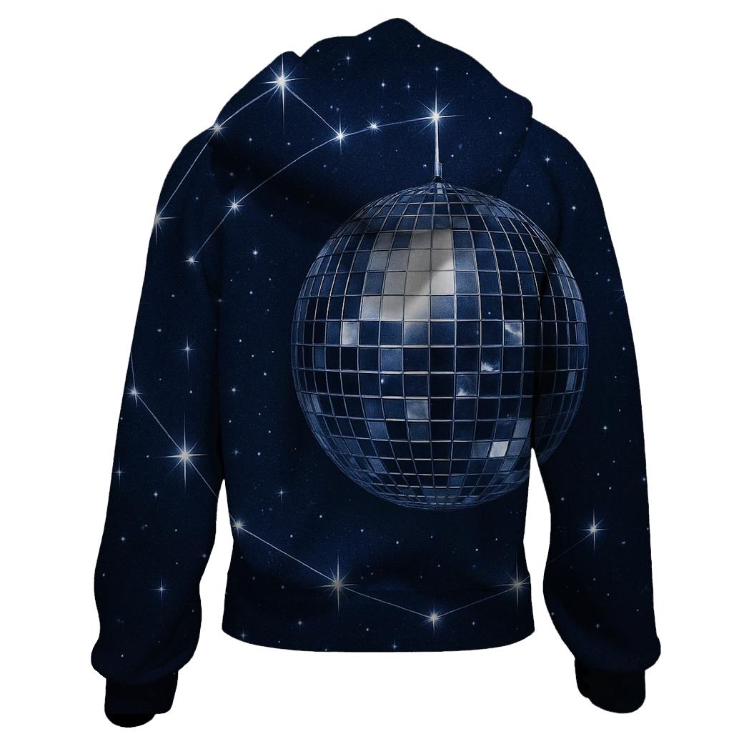 Midnight Disco Constellation designer hoodies