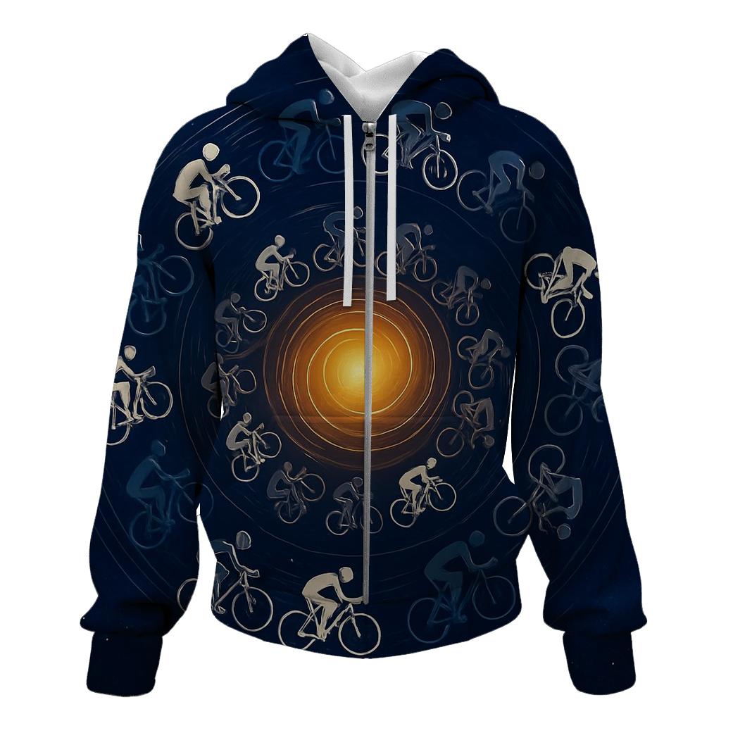 Gravity Well Cycling Peloton hoodie designs