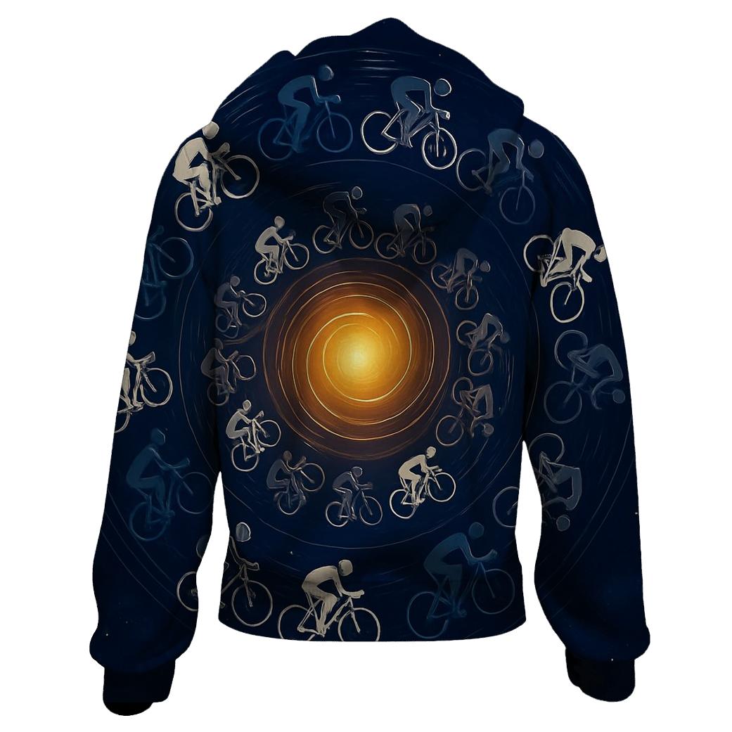 Gravity Well Cycling Peloton hoodie designs