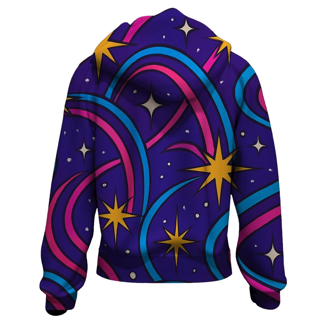 Vector Roller Rink Starburst Trail hoodies fashion