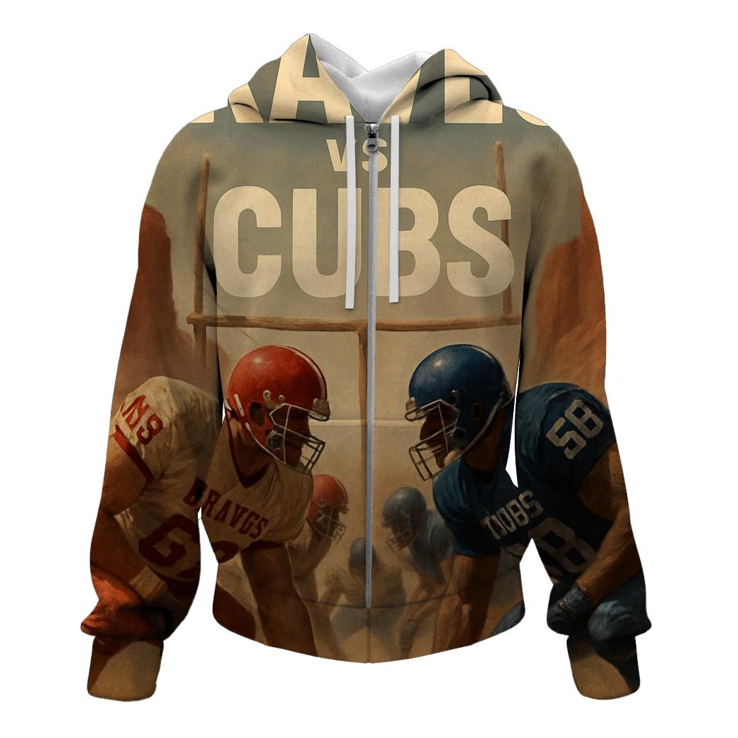 Canyon Dustbowl Standoff Braves Vs Cubs hoodie designs