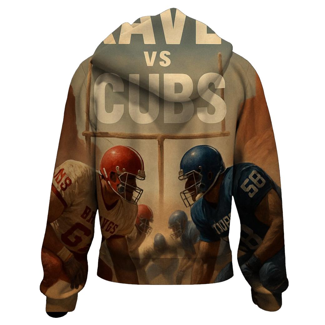 Canyon Dustbowl Standoff Braves Vs Cubs hoodie designs