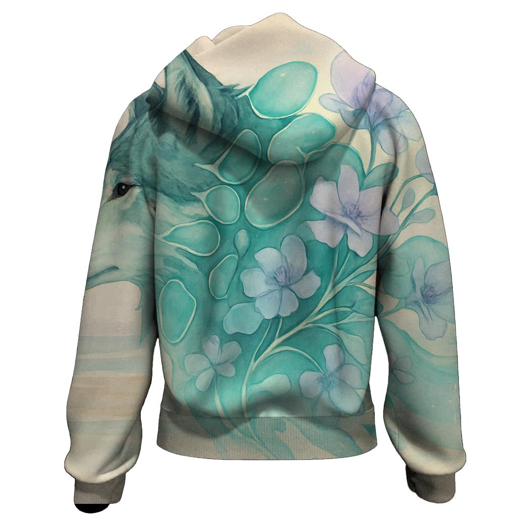Tideglass Wolf Dream Atlas lightweight hoodies
